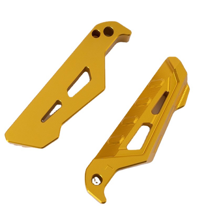 CNC sửa đổi bộ phận xe máy phía sau chân sau xoay bàn đạp lớn Phụ kiện xe máy Xử lý tùy chỉnh